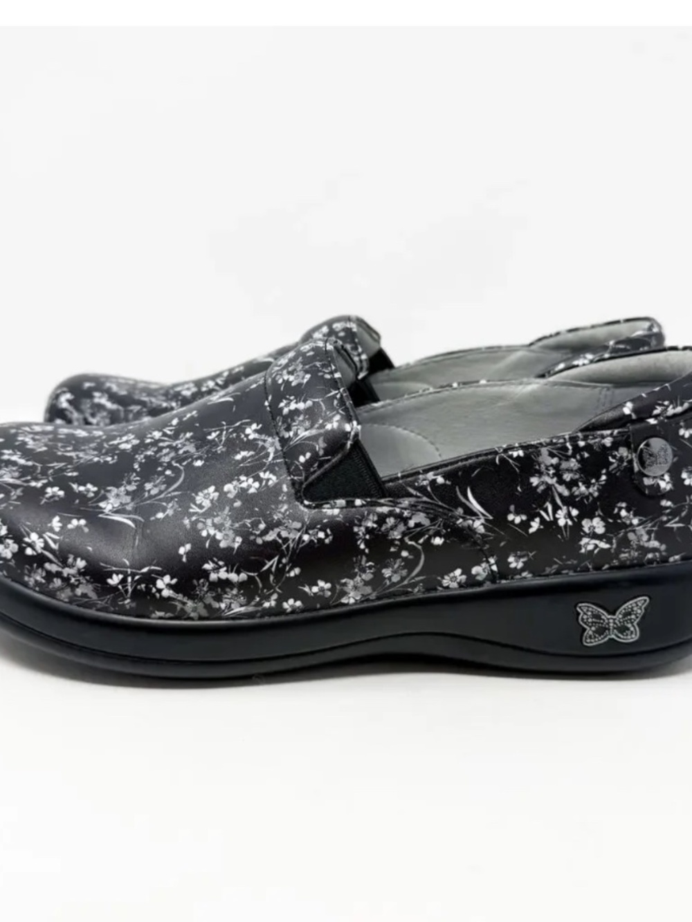Alegria Keli Grey Gardens Professional Nursing Shoes - size 40 - Picture 3 of 9